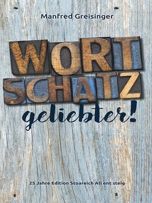 cover image of WortSCHATZ, geliebter